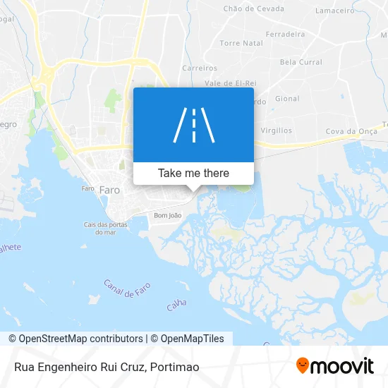 Rua Engenheiro Rui Cruz map