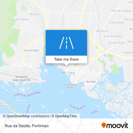 Rua da Saúde map