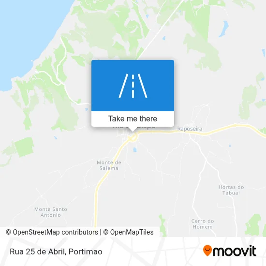 Rua 25 de Abril map