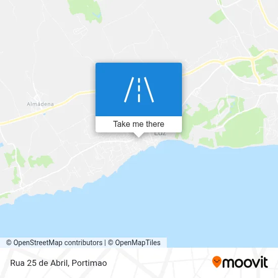 Rua 25 de Abril map