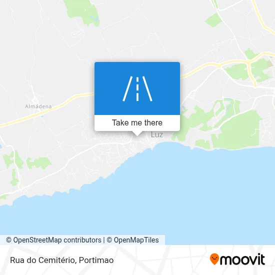 Rua do Cemitério map
