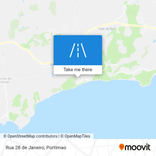 Rua 28 de Janeiro map