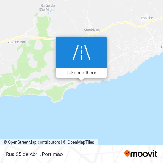 Rua 25 de Abril map