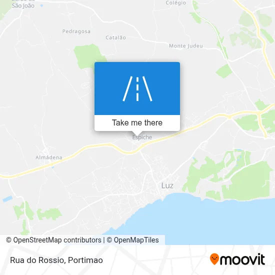 Rua do Rossio map