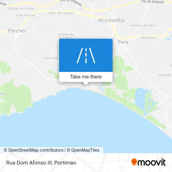Rua Dom Afonso III map