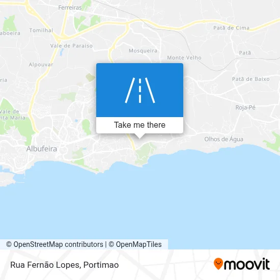 Rua Fernão Lopes map