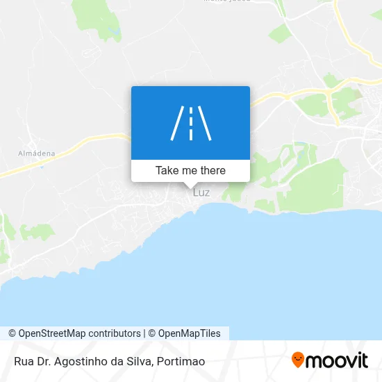 Rua Dr. Agostinho da Silva map