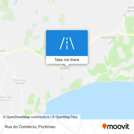 Rua do Comércio map