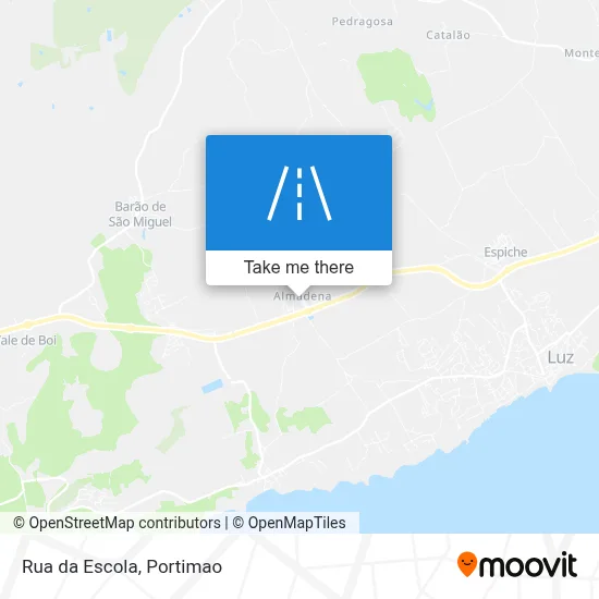 Rua da Escola map
