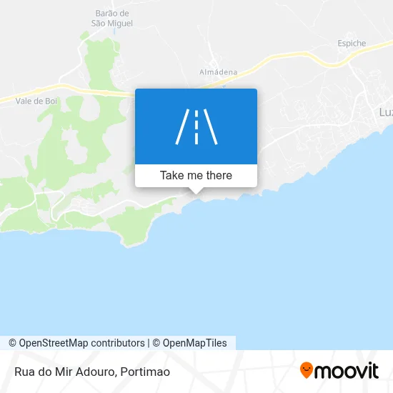 Rua do Mir Adouro map