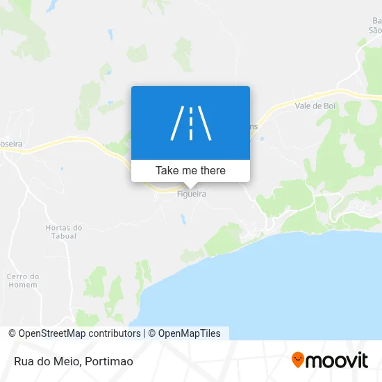 Rua do Meio map