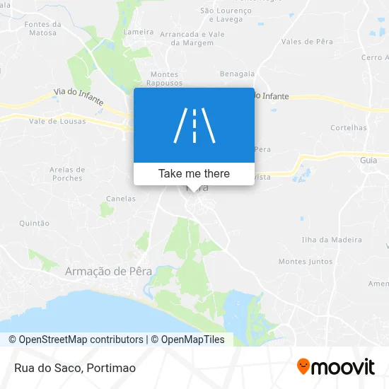 Rua do Saco map