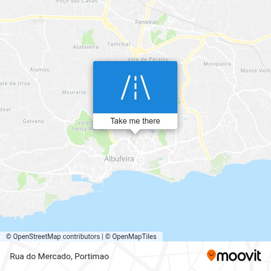 Rua do Mercado map