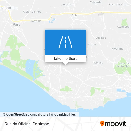 Rua da Oficina map