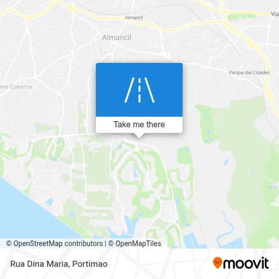 Rua Dina Maria map
