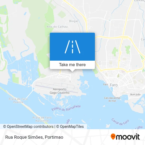 Rua Roque Simões map