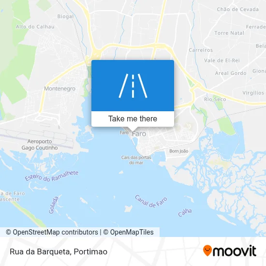 Rua da Barqueta map