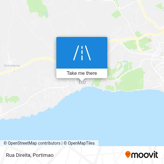 Rua Direita map
