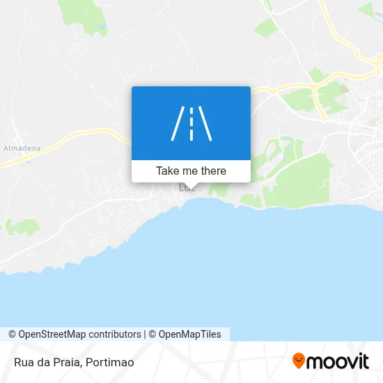 Rua da Praia map