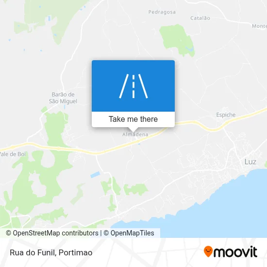 Rua do Funil map