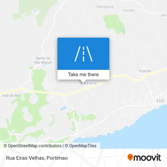 Rua Eiras Velhas map