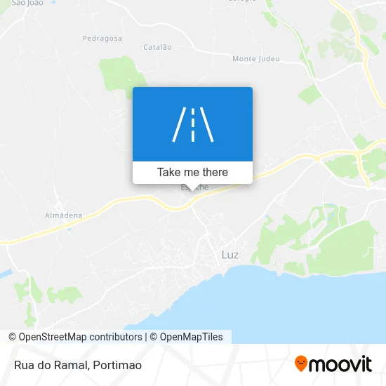 Rua do Ramal map