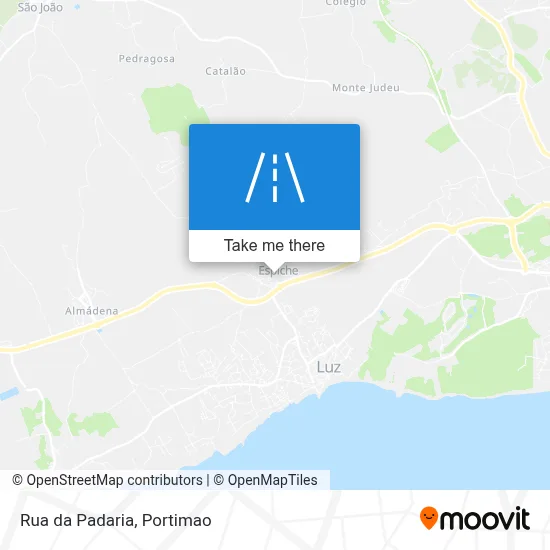 Rua da Padaria map