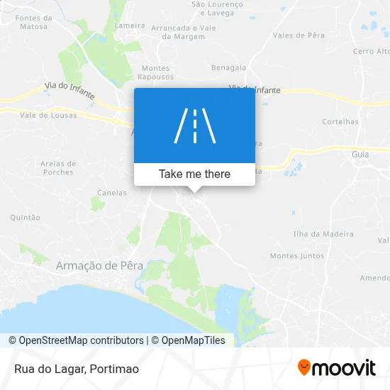 Rua do Lagar map