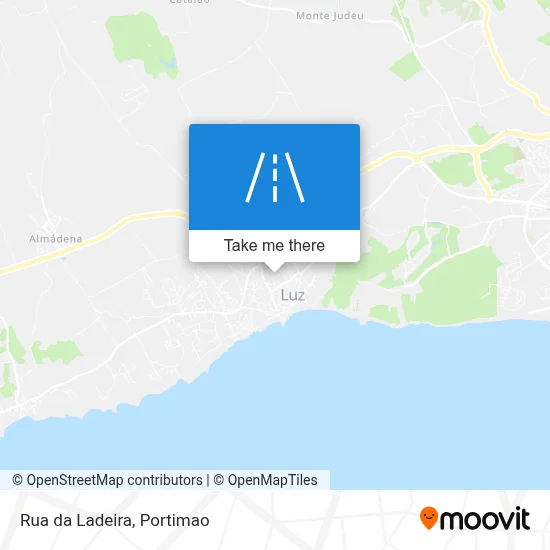 Rua da Ladeira map