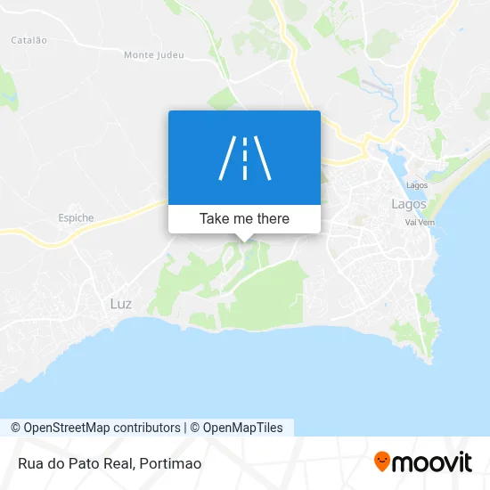 Rua do Pato Real map