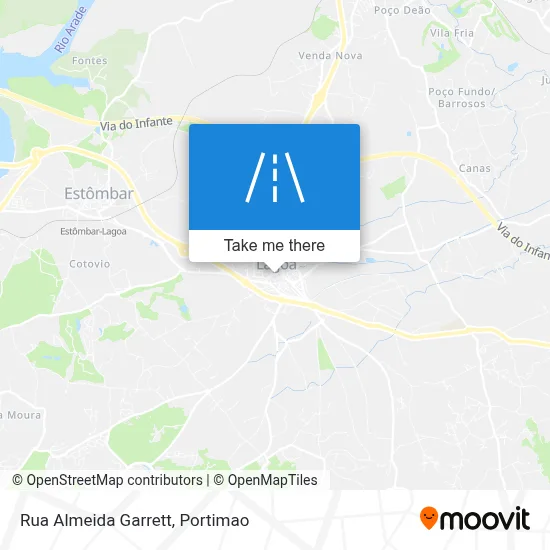 Rua Almeida Garrett map