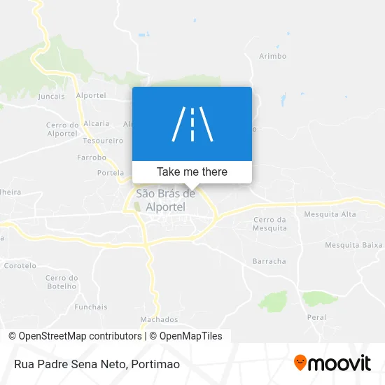 Rua Padre Sena Neto map