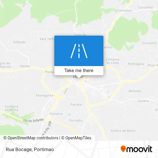 Rua Bocage map