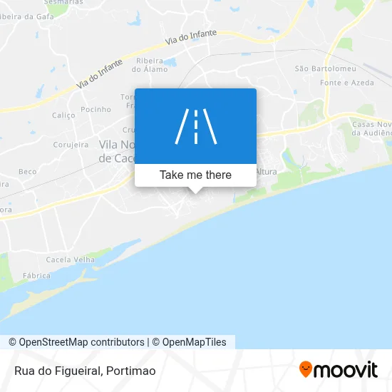 Rua do Figueiral map
