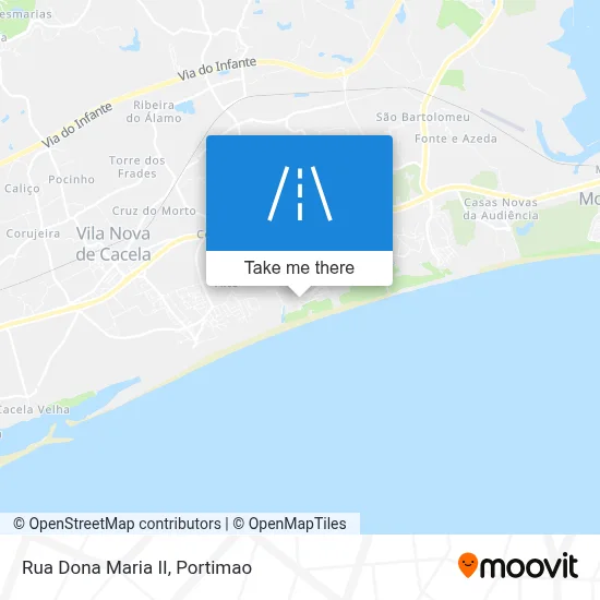 Rua Dona Maria II map