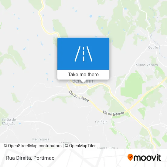 Rua Direita map