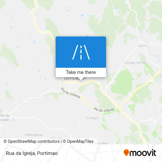 Rua da Igreja map