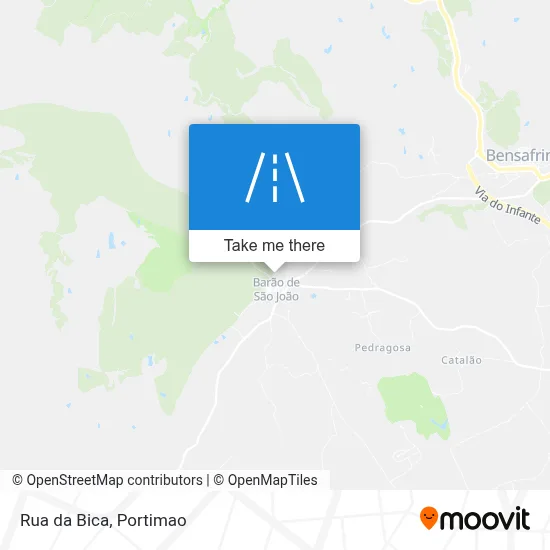 Rua da Bica map