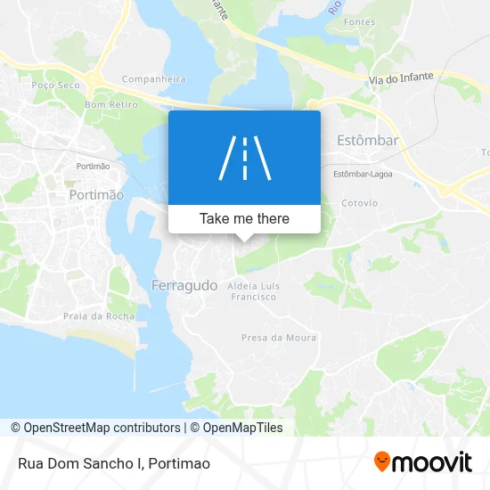 Rua Dom Sancho I map