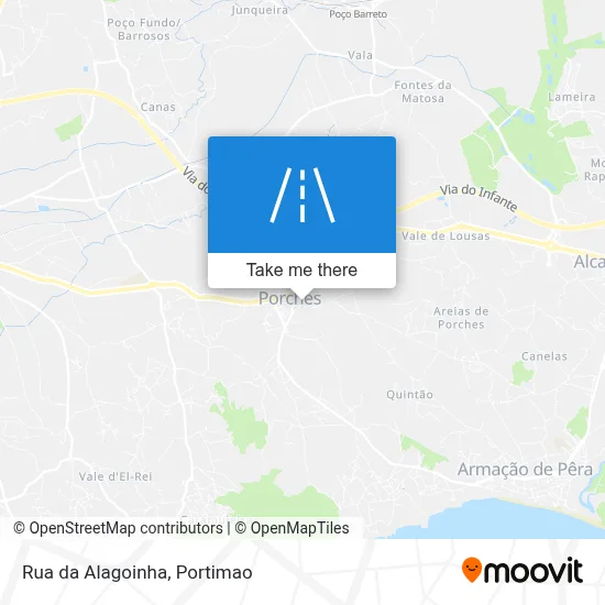Rua da Alagoinha map