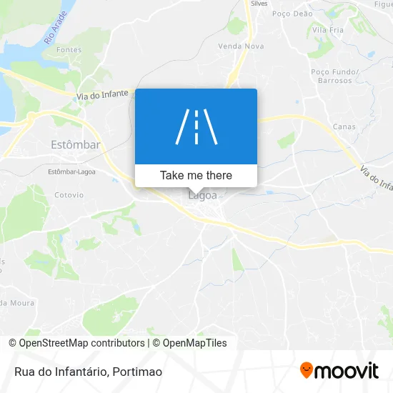 Rua do Infantário map