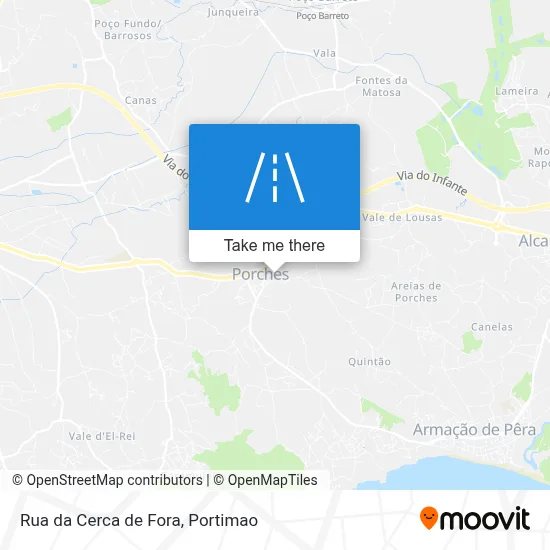 Rua da Cerca de Fora map