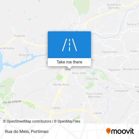 Rua do Meio map