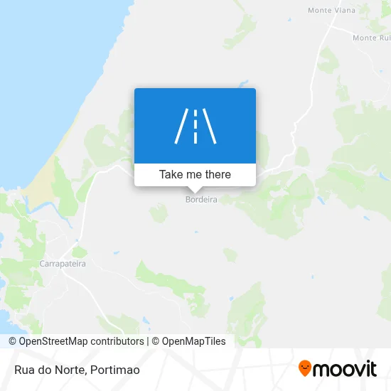 Rua do Norte map