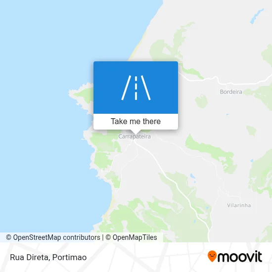 Rua Direta map