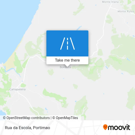 Rua da Escola map