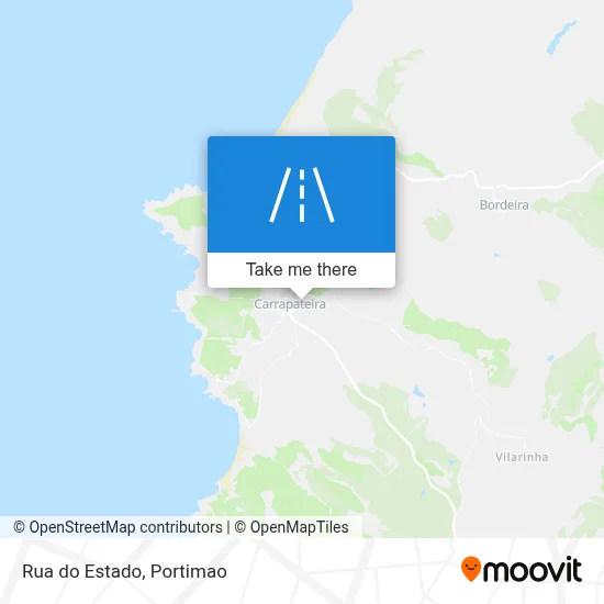 Rua do Estado map