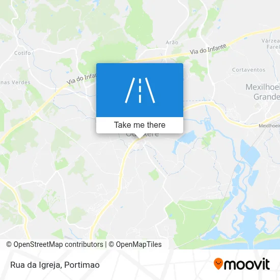 Rua da Igreja map