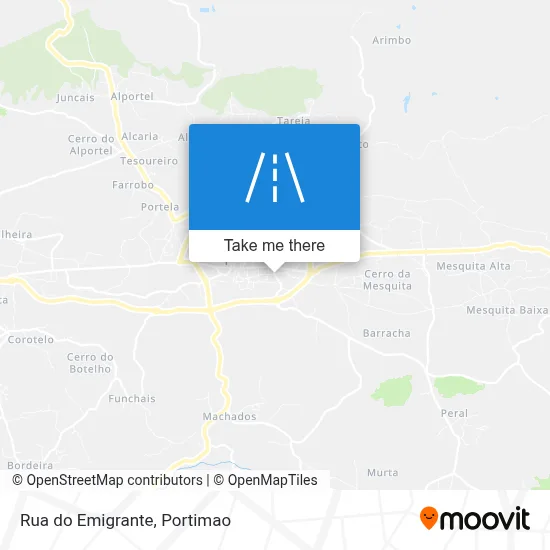 Rua do Emigrante map