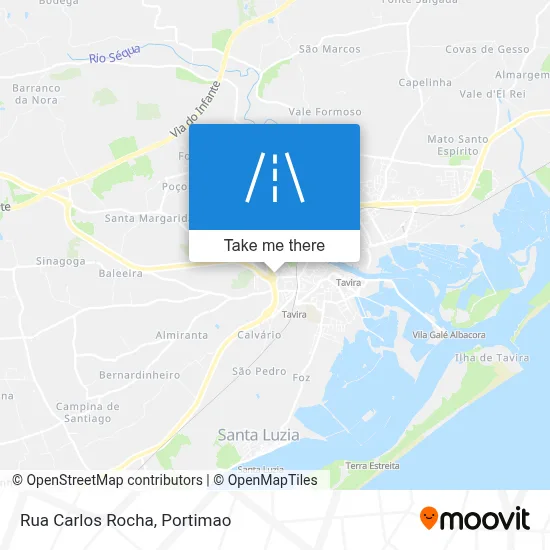 Rua Carlos Rocha map